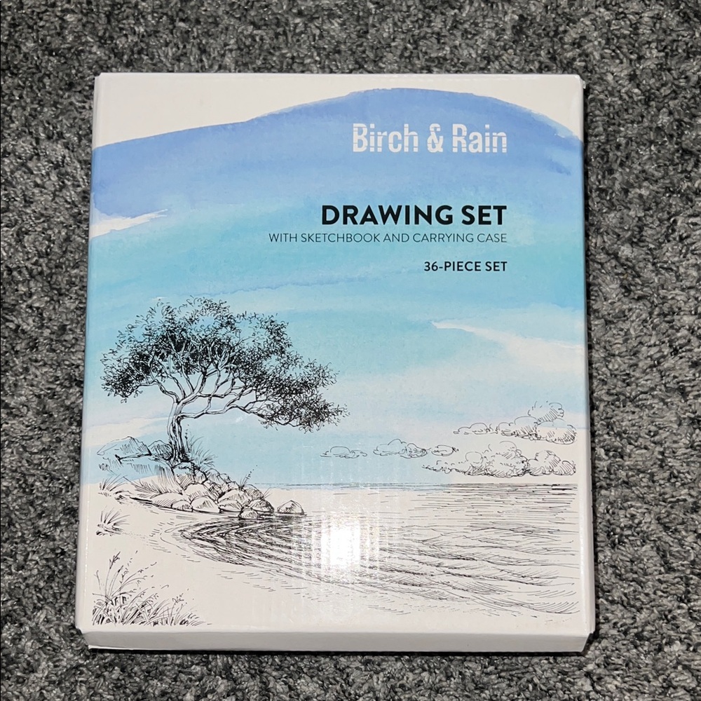 36 Pc Sketchbook and Case